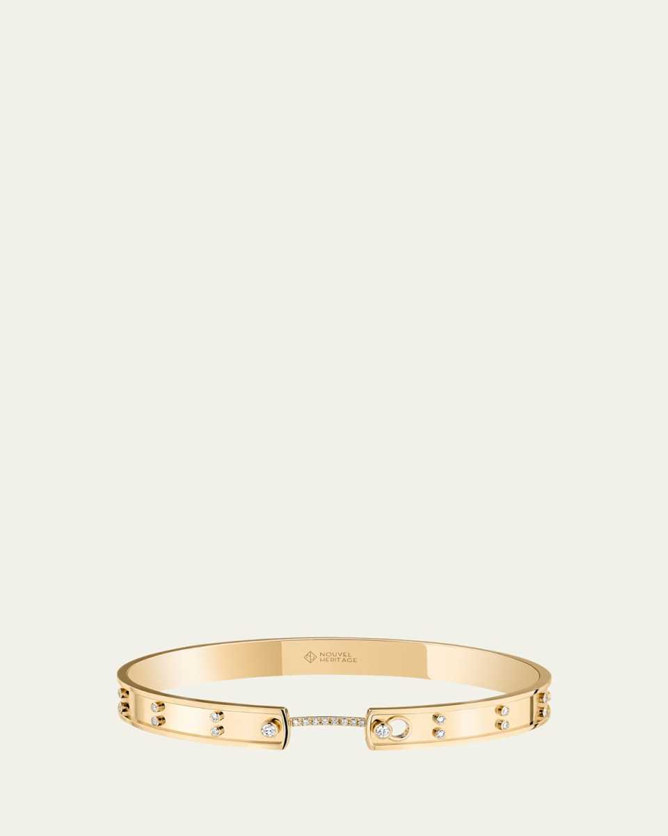 18K Picnic in Paris Mood Bangle